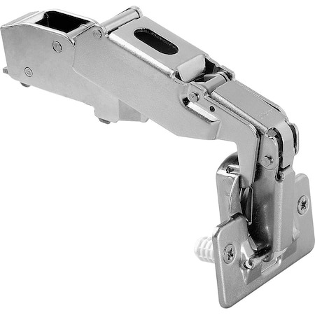 Blum 170 Degree Self-closing Doweled Half Overlay Hinge 71T6680